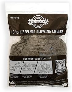 Amazon.com: Flamefix Gas Fireplace Glowing Embers : Home & Kitchen